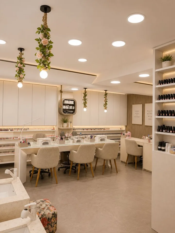 Inside the Batoul Beauty studio