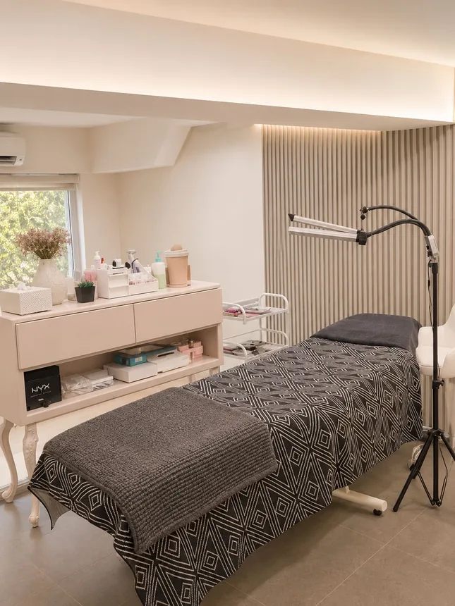 Private treatment room at Batoul Beauty